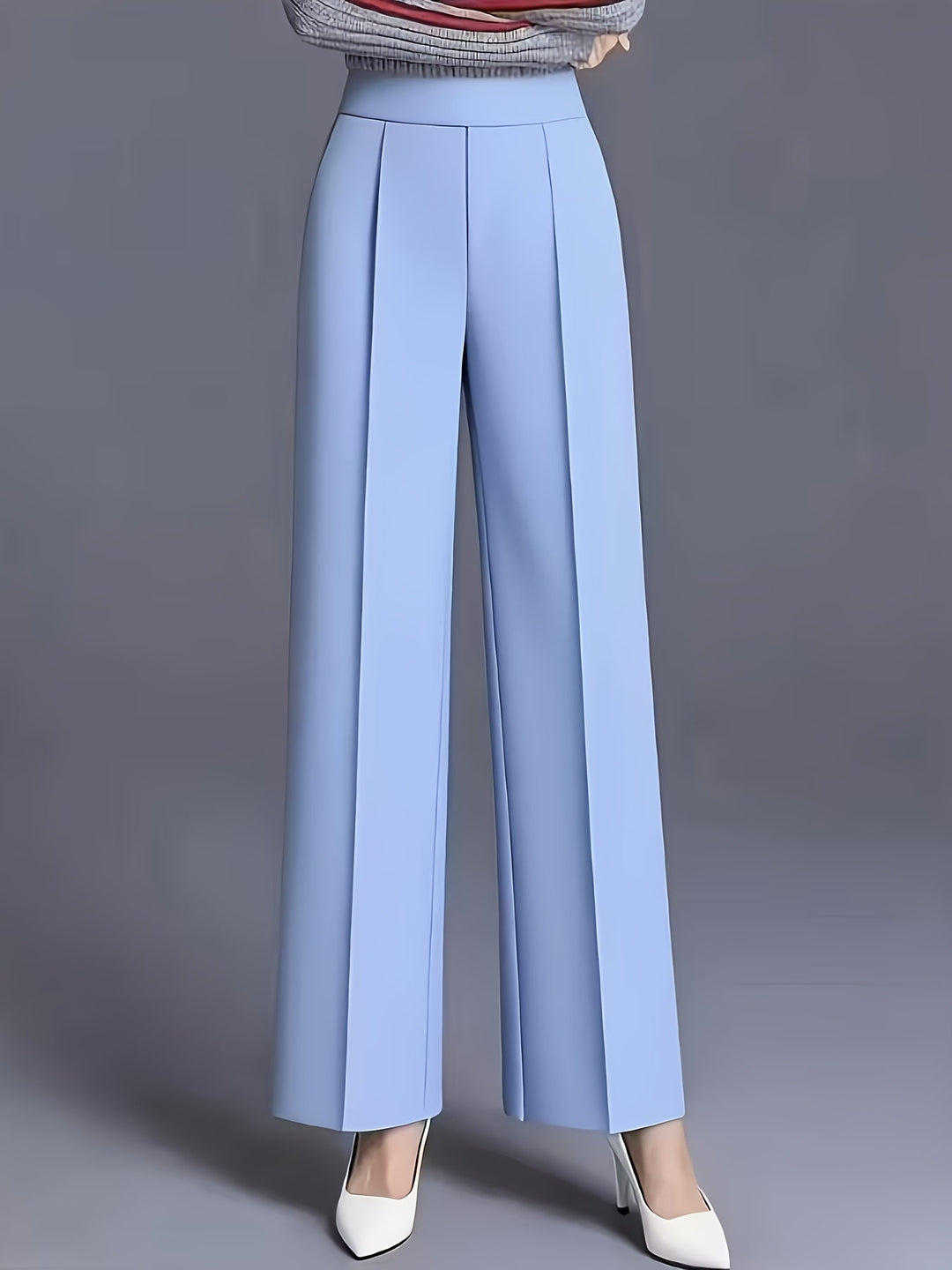 Claudia | High-Waisted Wide-Leg Trousers