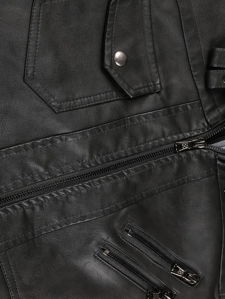 Maddox | Hooded Moto Jacket
