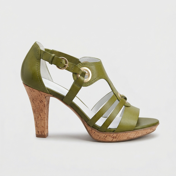 Serena | Orthopedic Strap Open Toe Heels