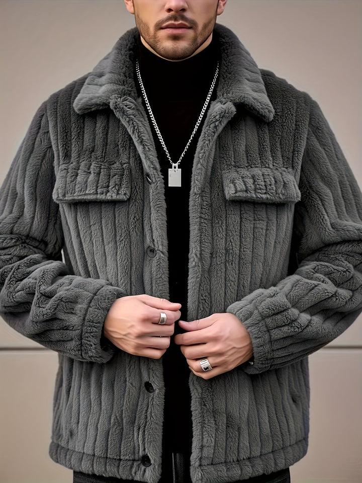 Owen | Textured Button-Up Jacket