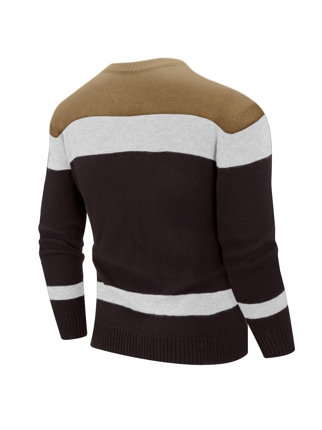 Ethan | colour Block Knit Jumper