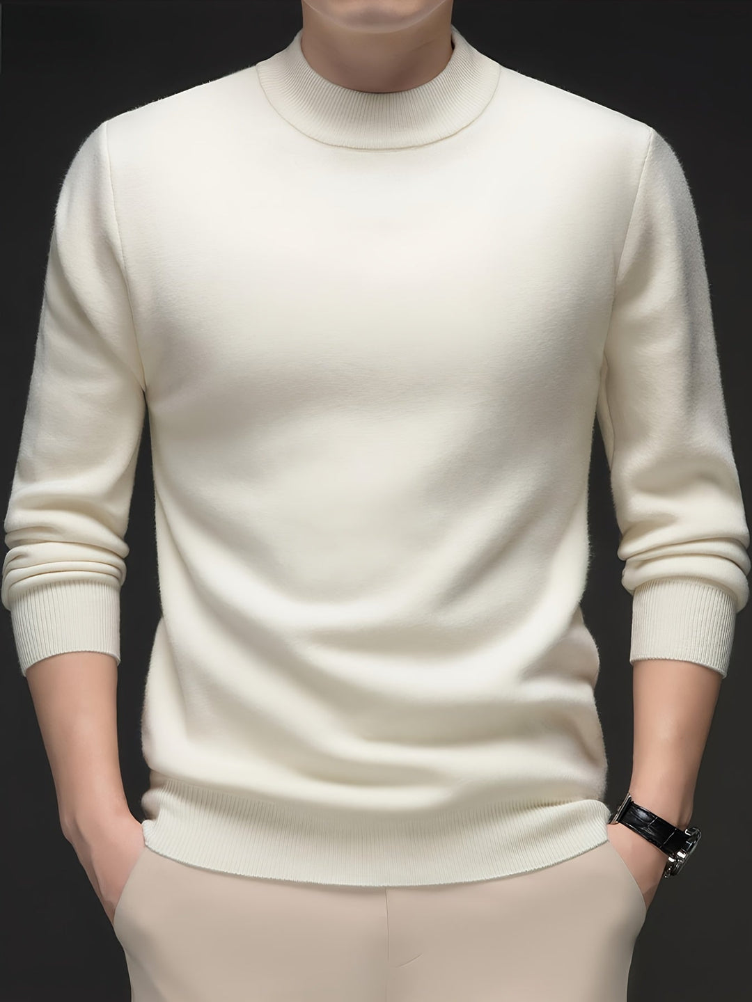 Everett | Refined High-Neck Jumper
