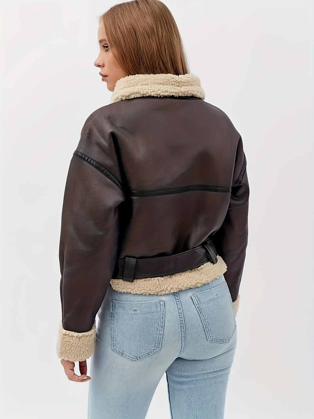 Cassidy | Cozy-Lined Moto Jacket