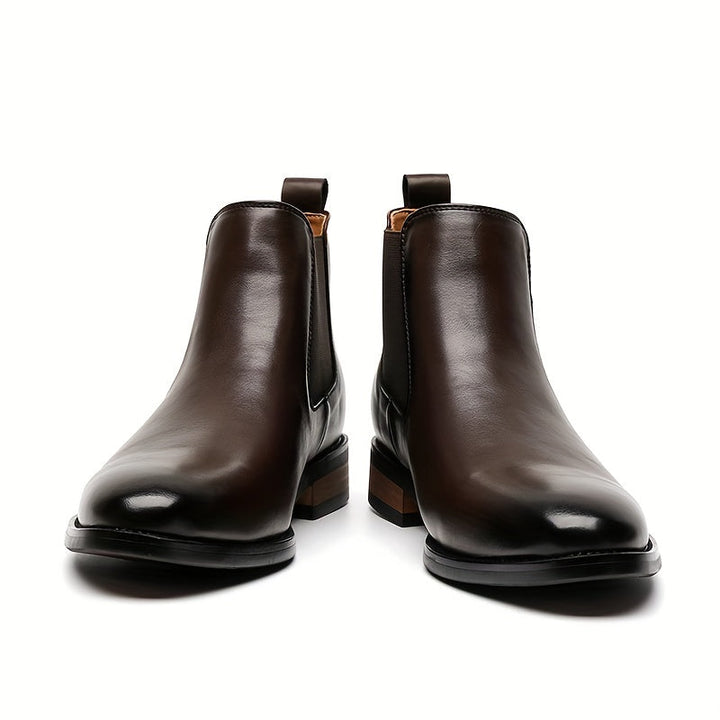 Ashford | Refined Pointed-Toe Chelsea Boots