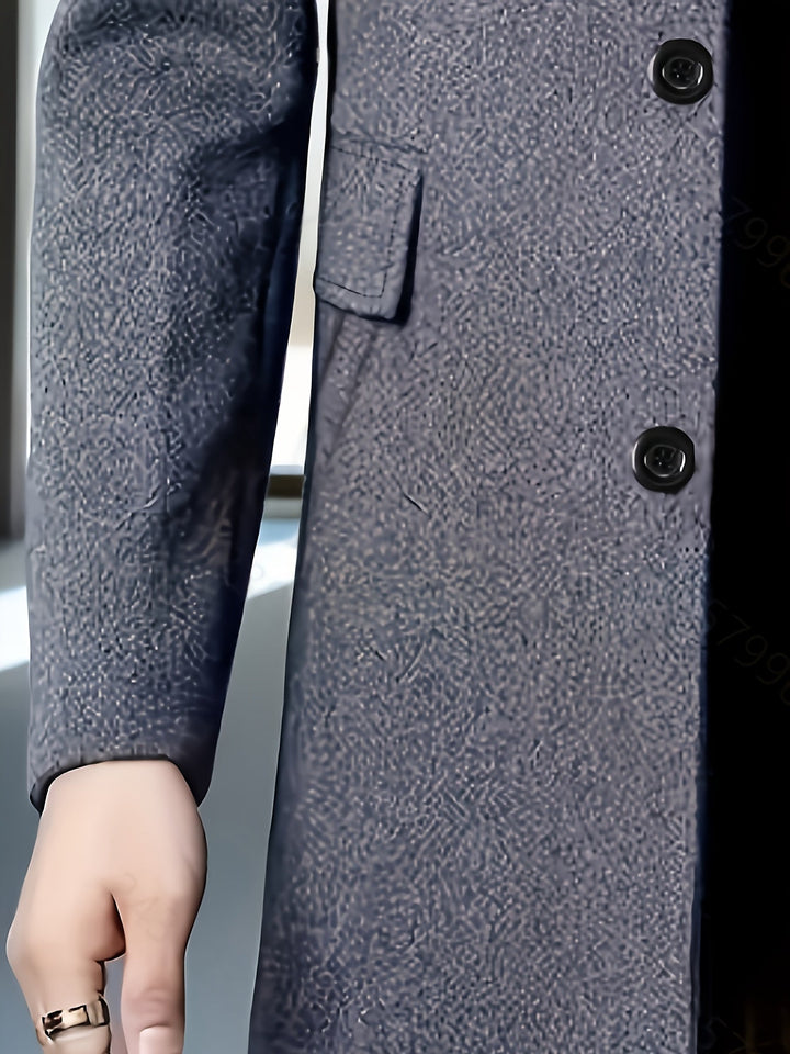 Gerard | Refined Single-Breasted Overcoat