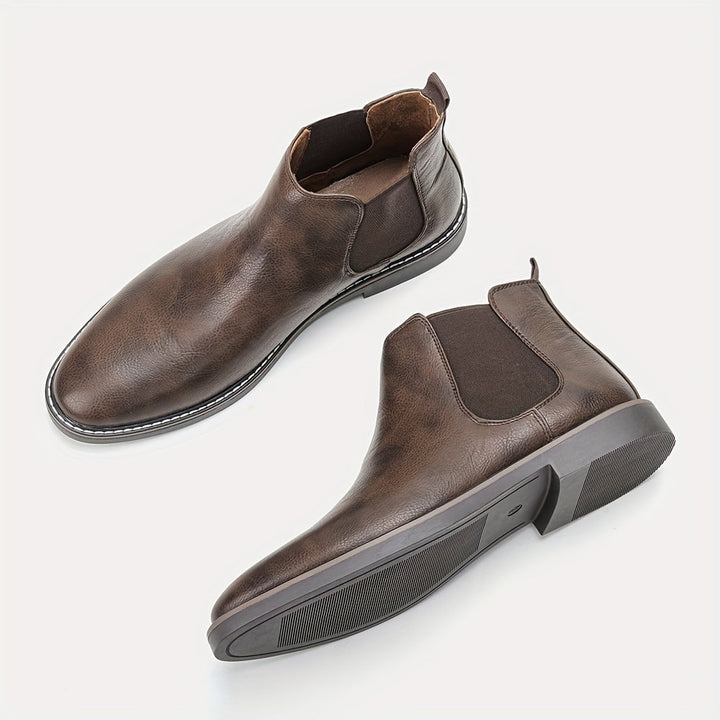 Nelson | Refined Slip-On Chelsea Boots