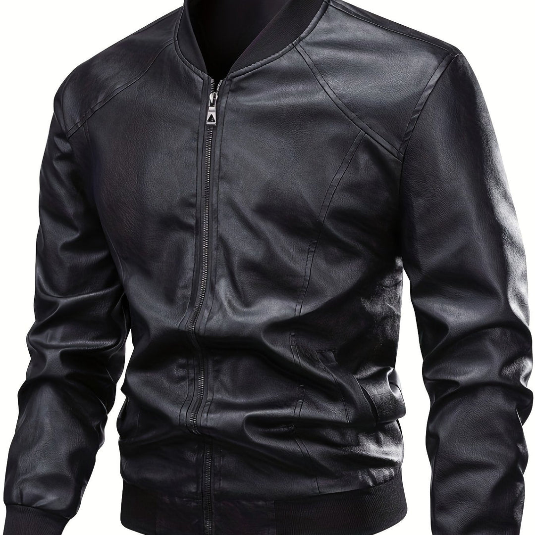 Dalton | Refined Zip-Up Bomber Jacket