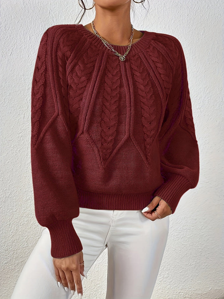 Eleanor | Relaxed Cable-Knit Jumper
