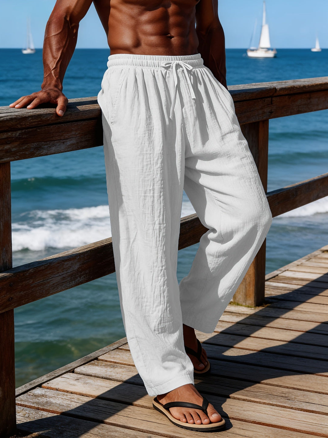 Gavin | Relaxed Drawstring Trousers