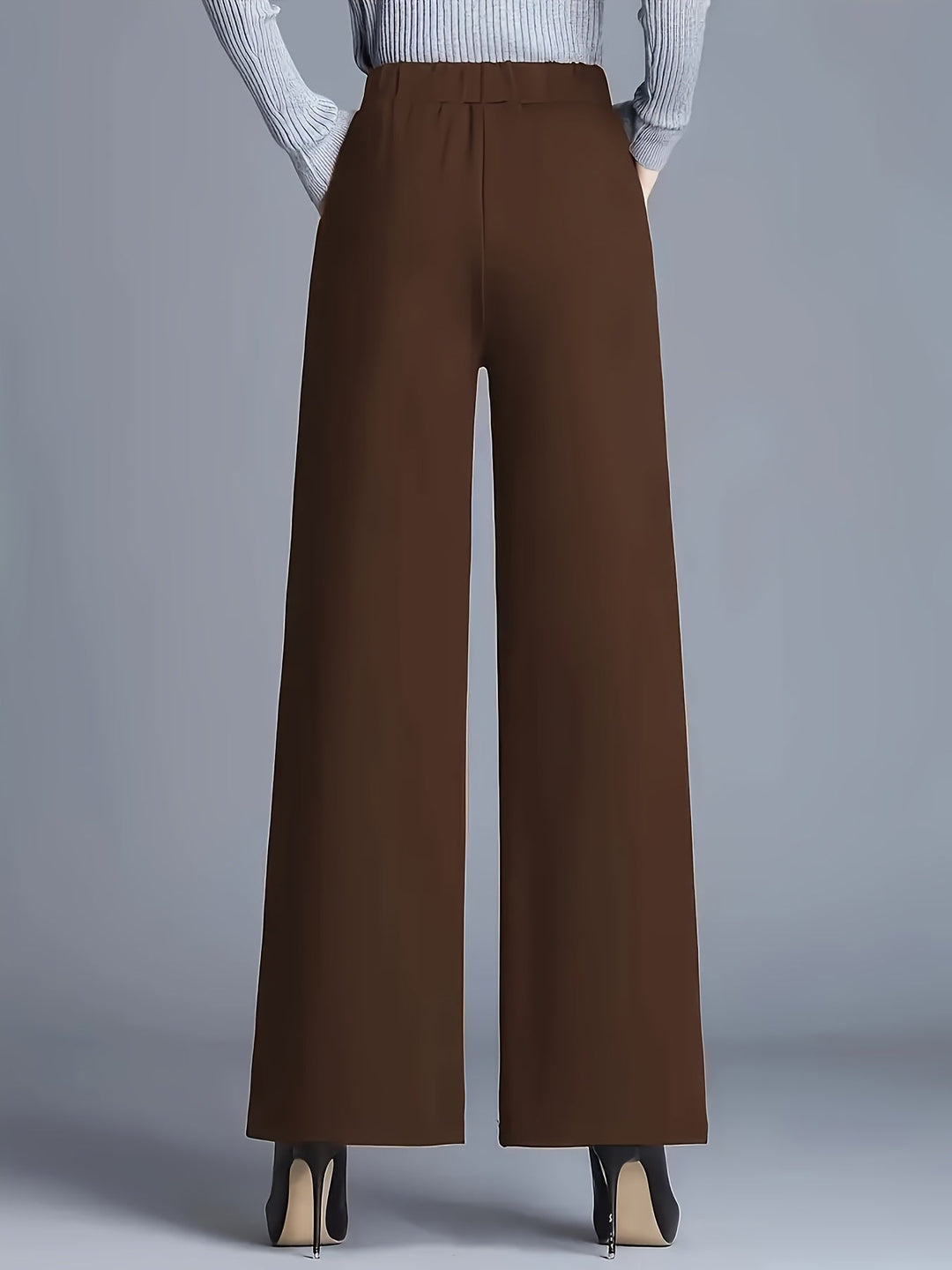 Claudia | High-Waisted Wide-Leg Trousers