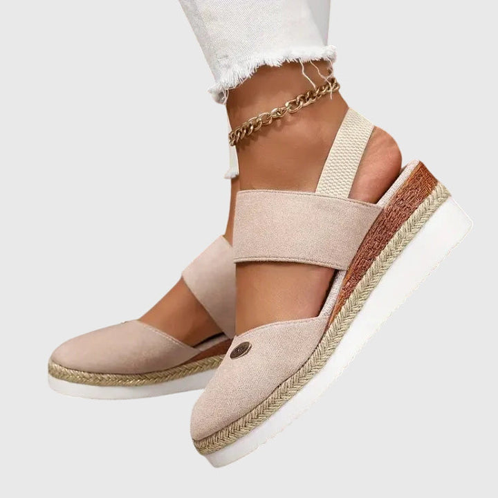 Ruth | Cushioned Wedge Sandals