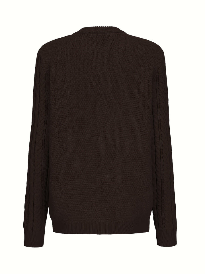 Fern | Textured Button-Front Cardigan