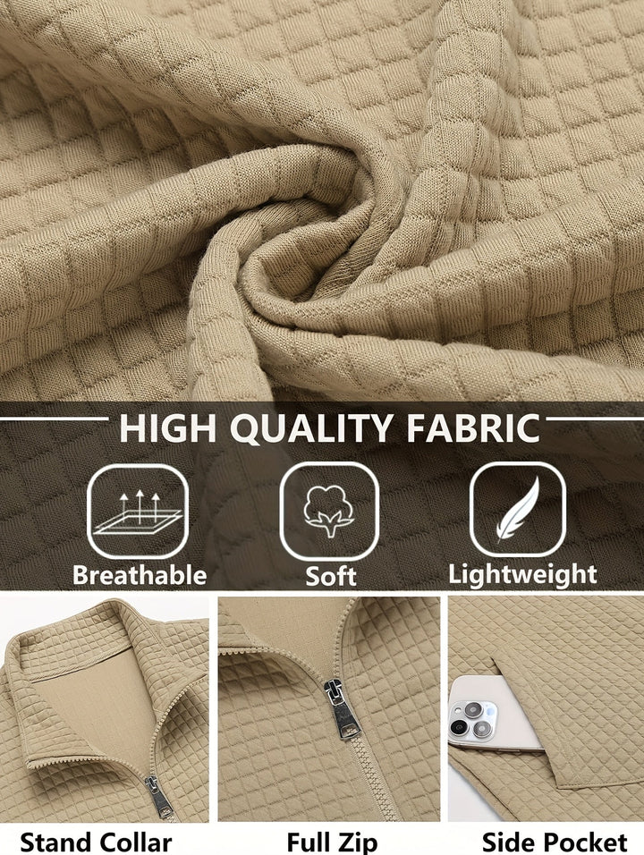 Hugo | Textured Zip-Up Jacket