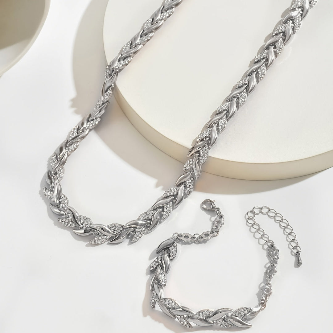 Marlene | Elegant Necklace and Bracelet Set