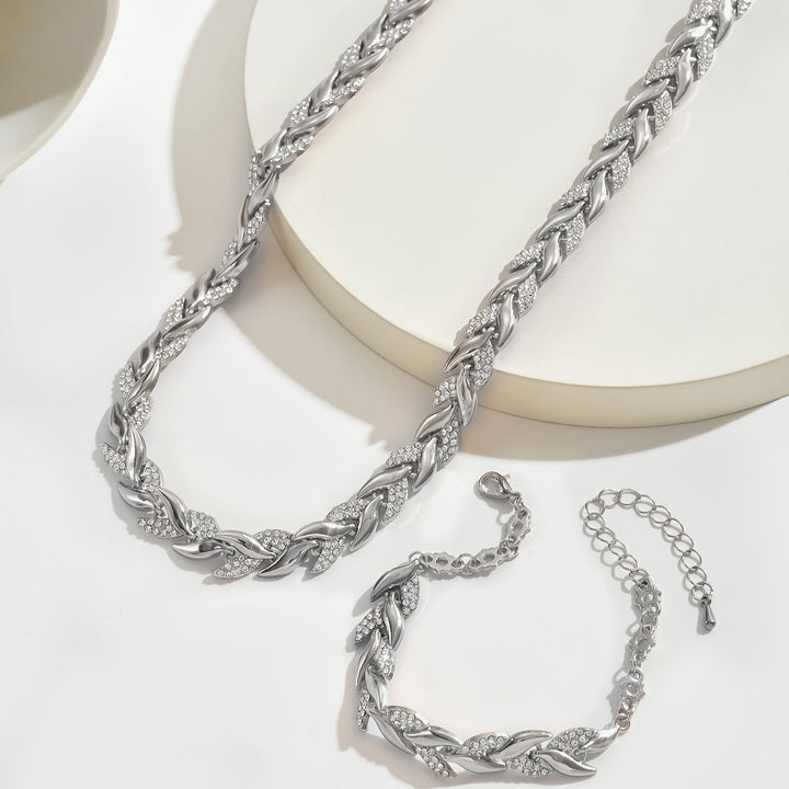 Marlene | Elegant Necklace and Bracelet Set