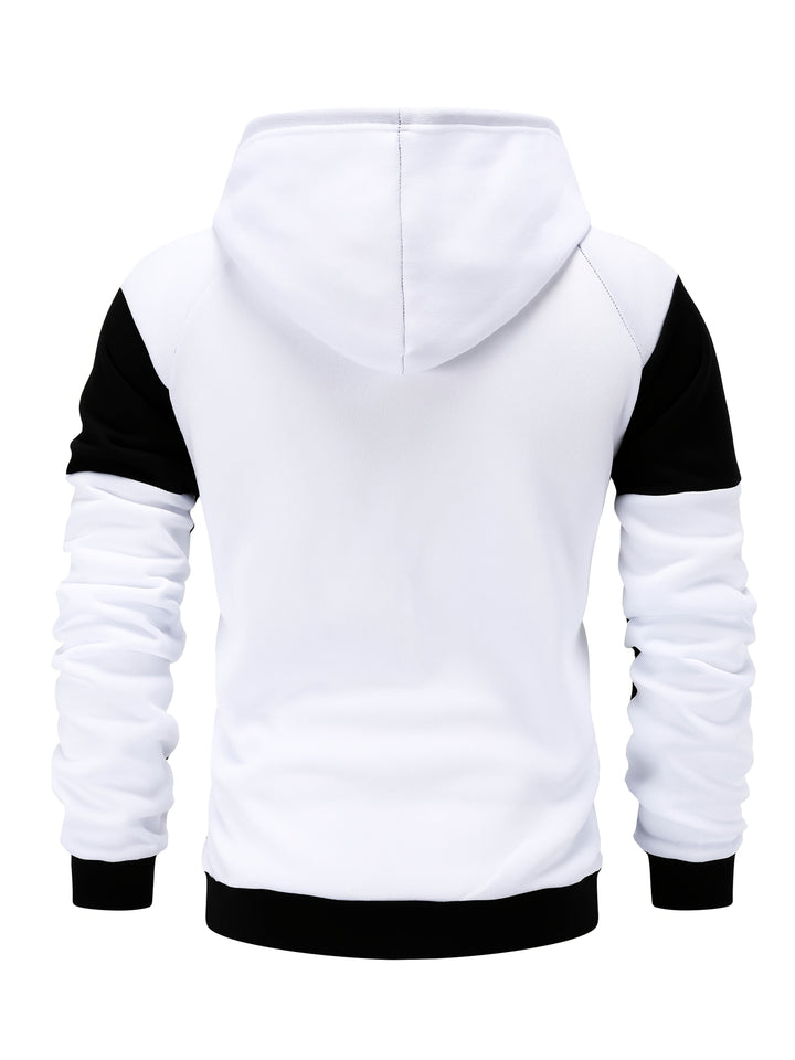 Bryce | colour Block Zip-Up Hooded Jacket
