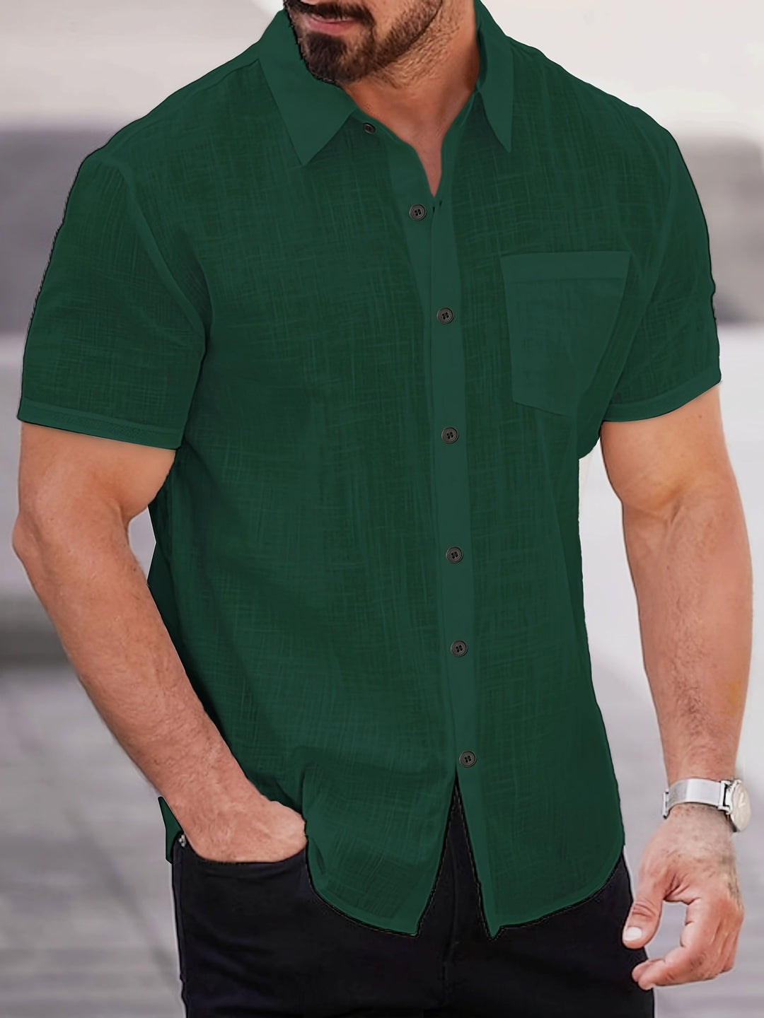 Emmett | Relaxed Short-Sleeve Shirt