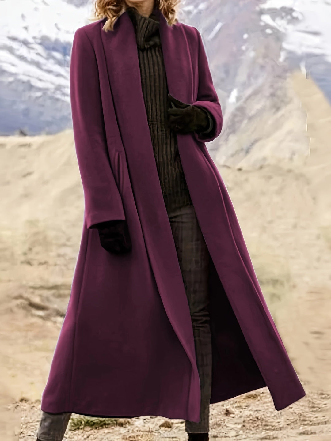 Cordelia | Elegant Longline Coat