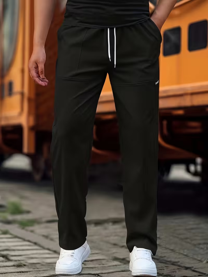 Ryan | Casual Lightweight Straight-Leg Trousers
