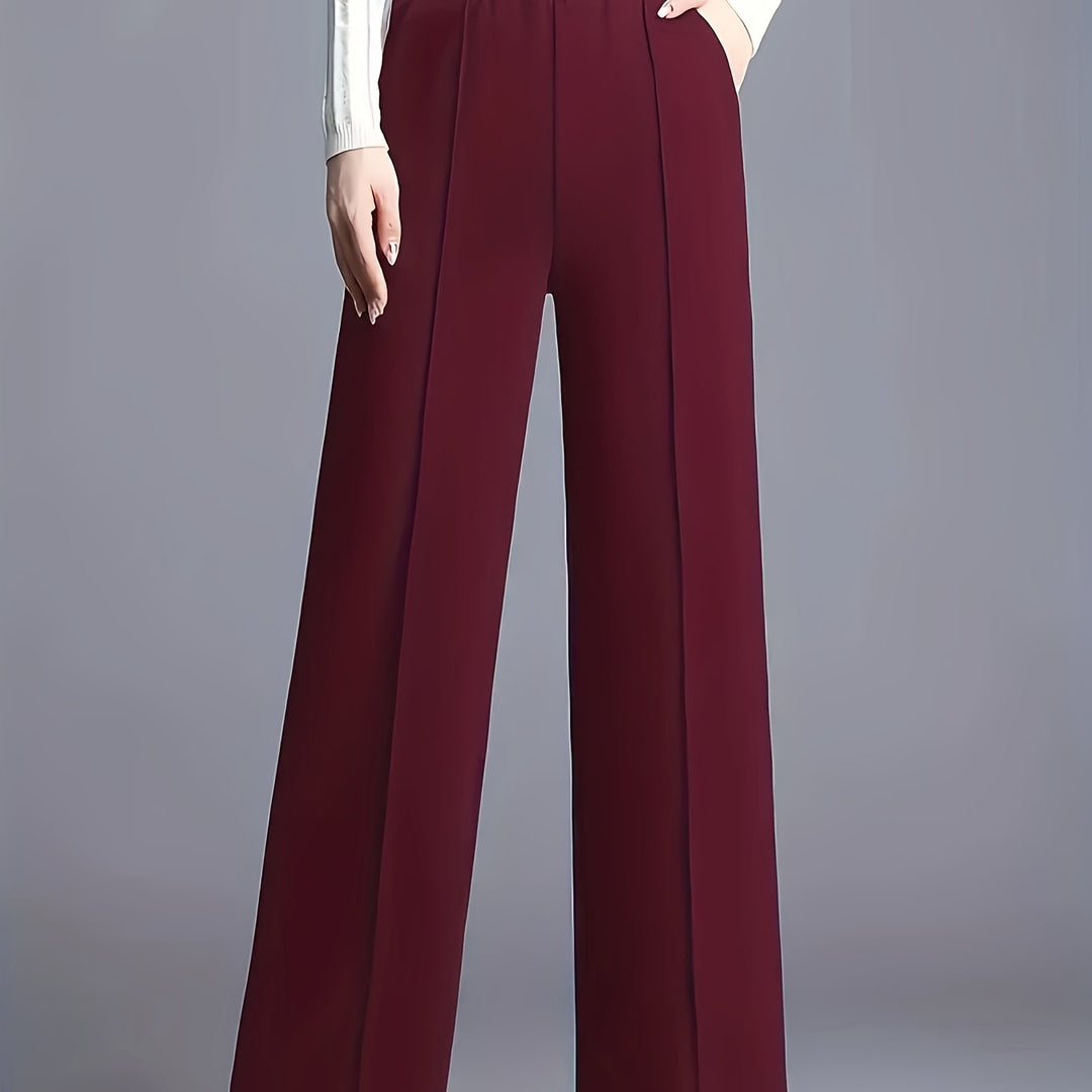 Josie | High-Waisted Wide-Leg Trousers