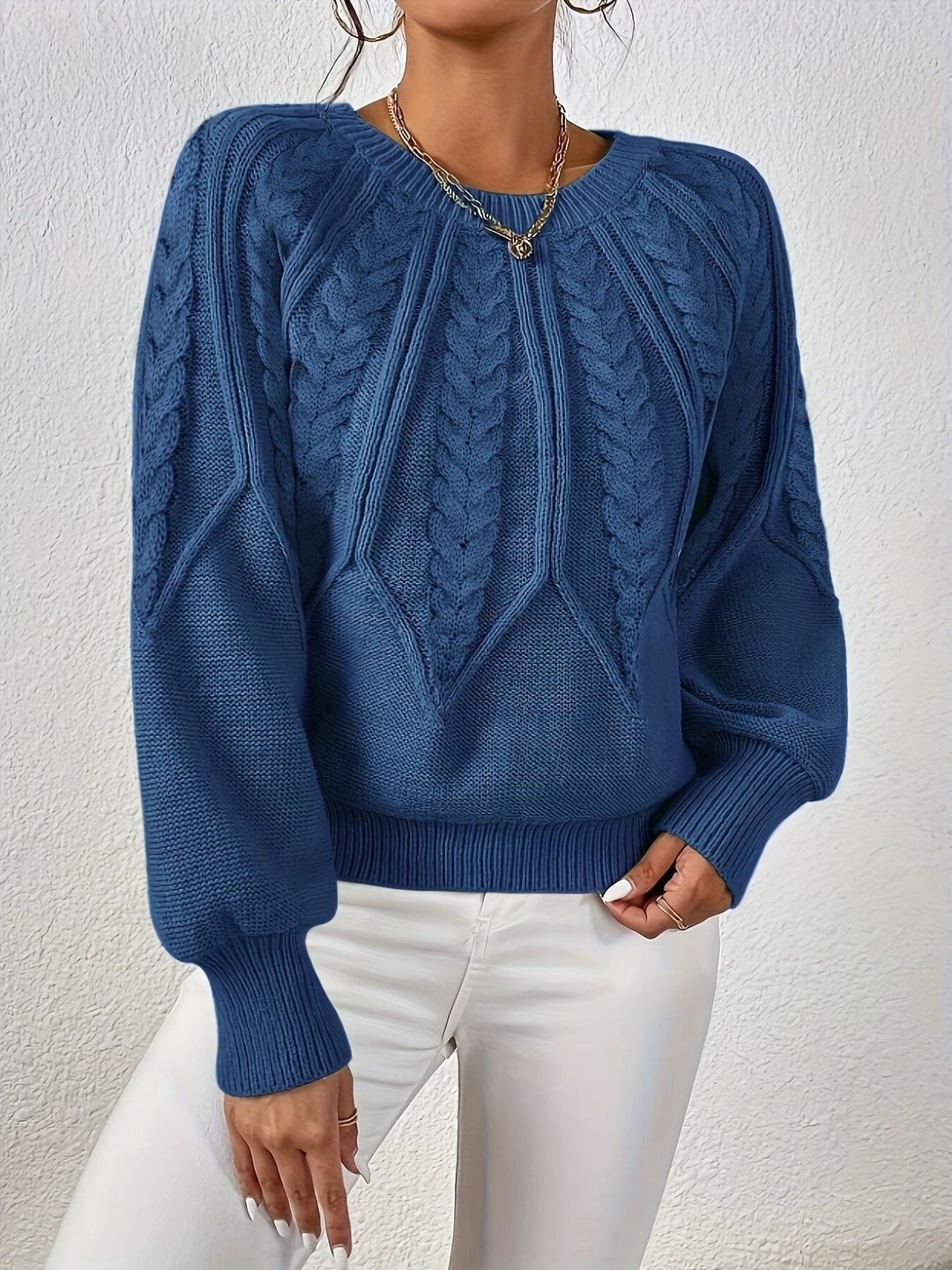 Eleanor | Relaxed Cable-Knit Jumper