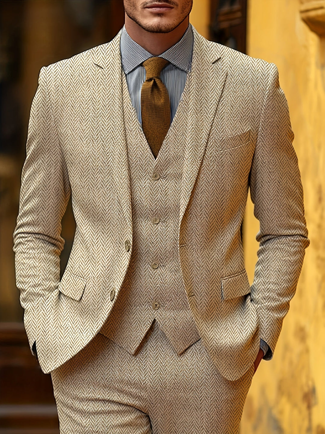 Wallace | Refined Three-Piece Suit