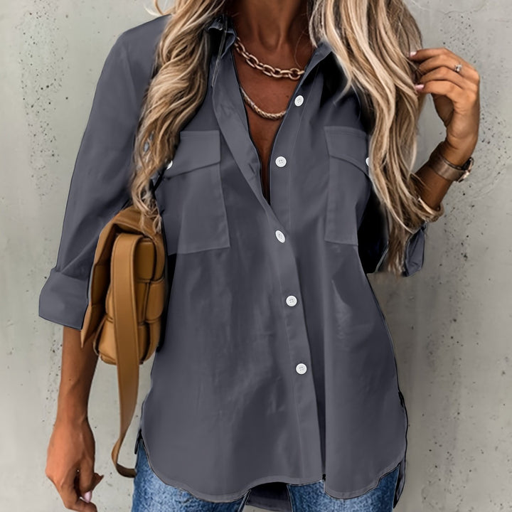 Katherine | Relaxed Button-Front Shirt