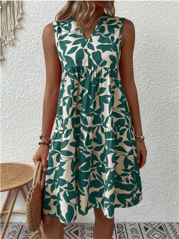 Madison | Romantic Floral A-Line Dress