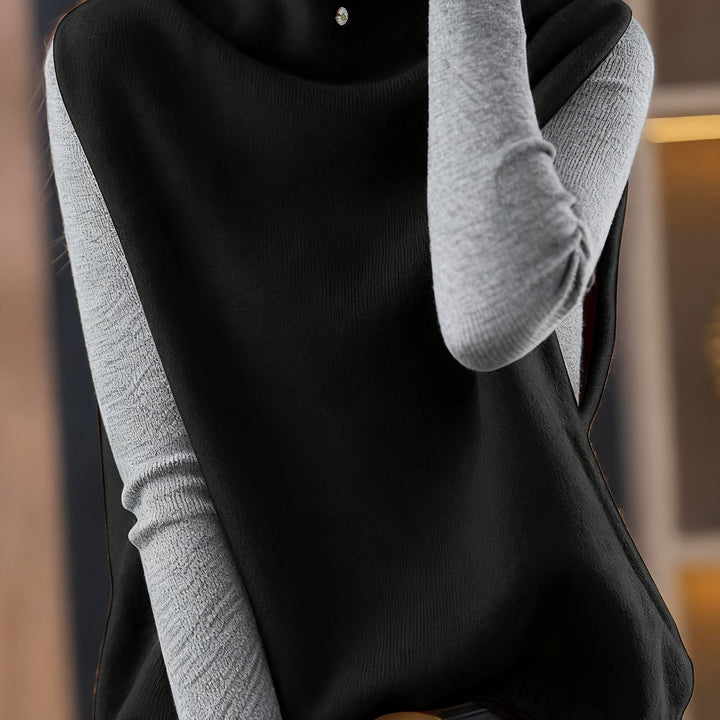 Giselle | Refined High-Neck Vest
