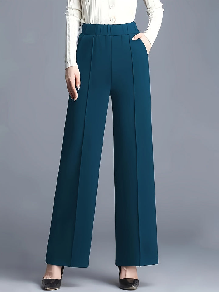 Josie | High-Waisted Wide-Leg Trousers
