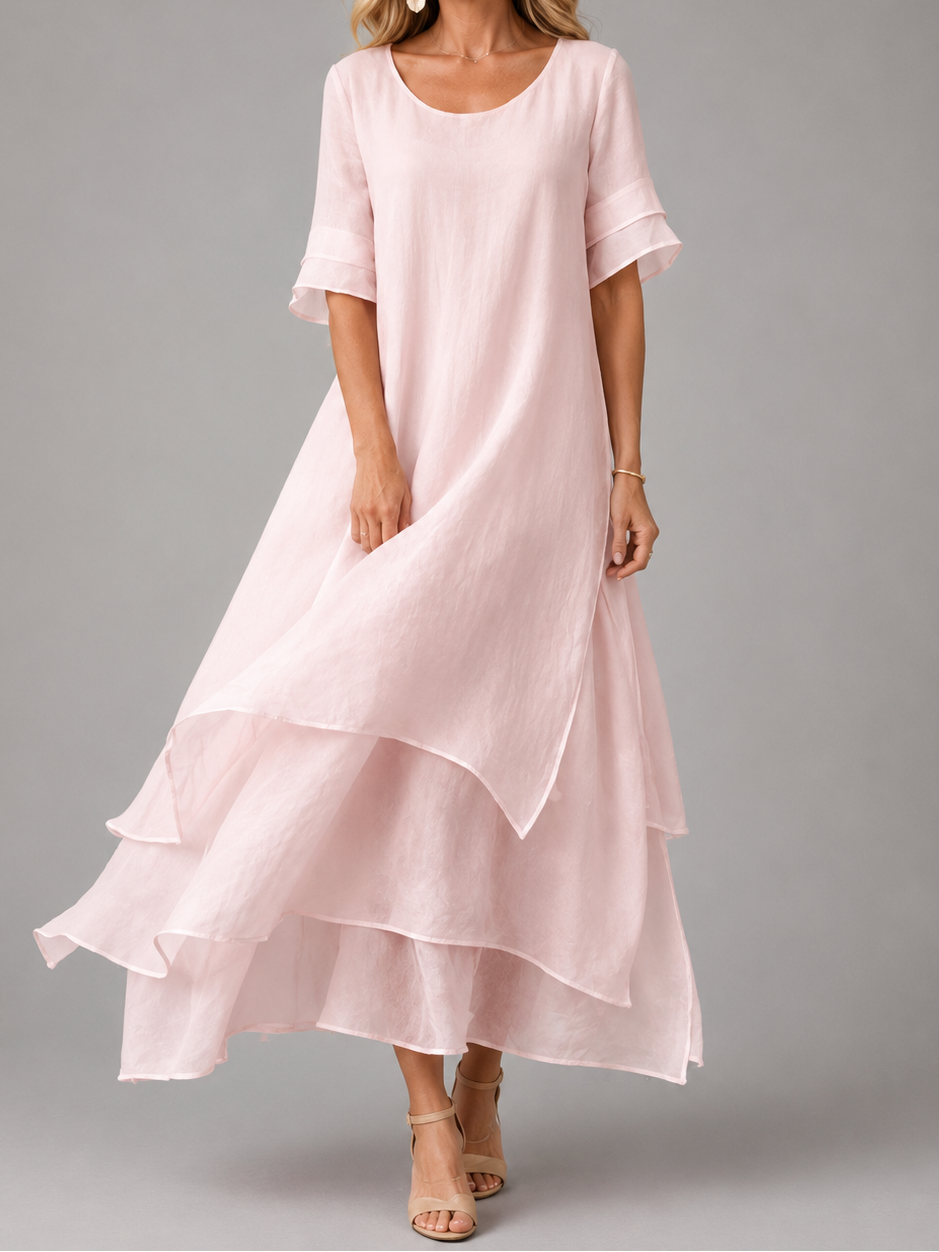 Isla | Flowing Layered Maxi Dress