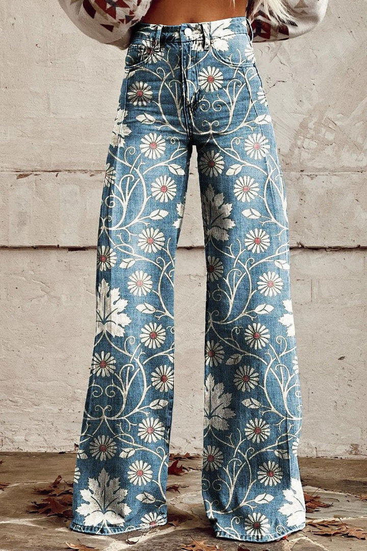 Kathleen | Classic Retro Boho Chic Trousers