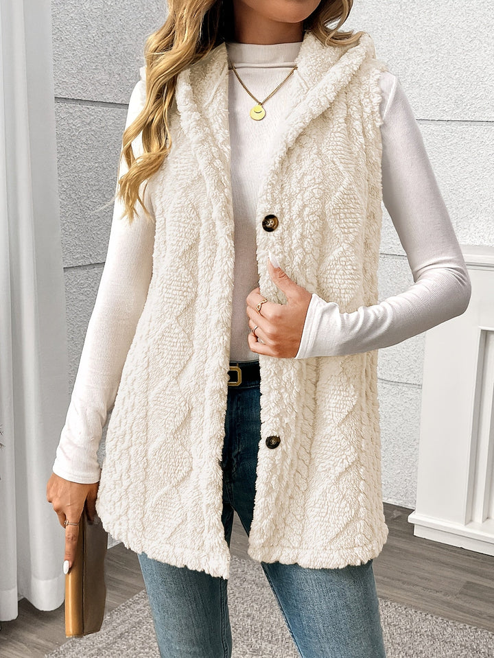 Lorna | Cozy Hooded Sleeveless Vest