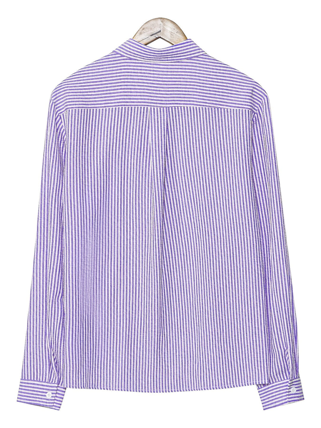 Spencer | Textured Striped Long-Sleeve Shirt