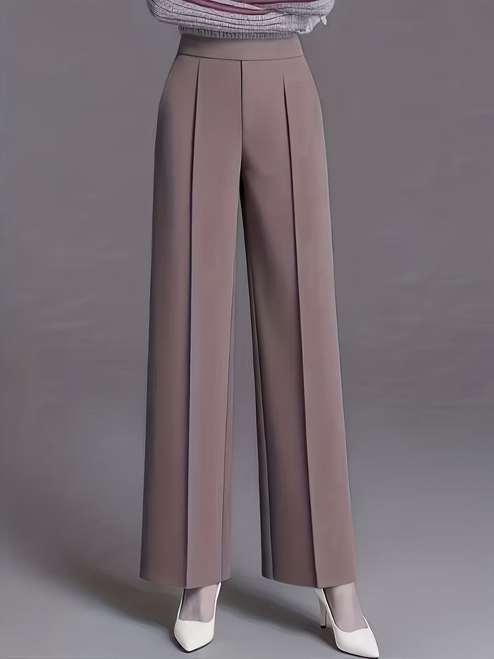 Claudia | High-Waisted Wide-Leg Trousers