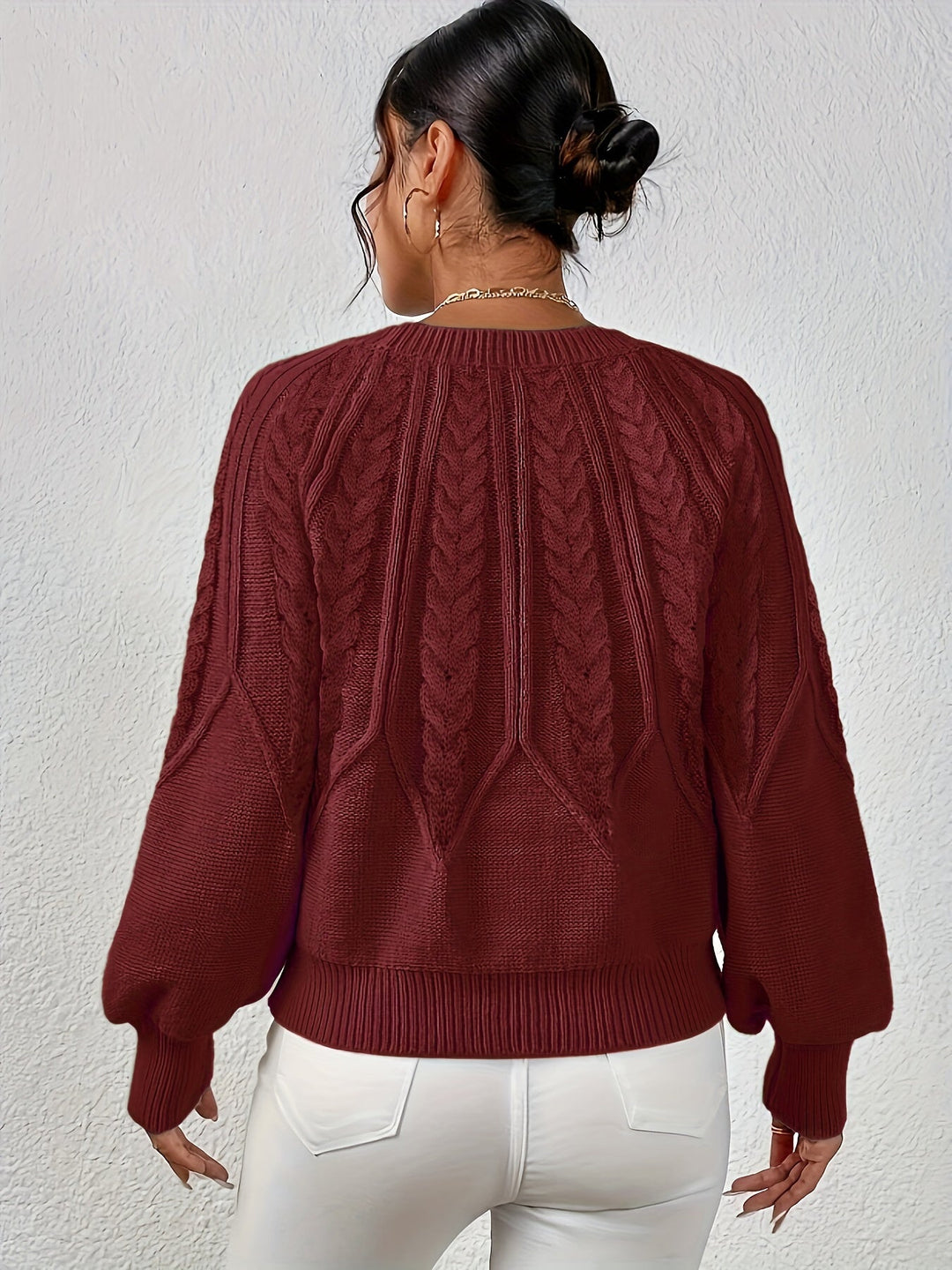 Eleanor | Relaxed Cable-Knit Jumper
