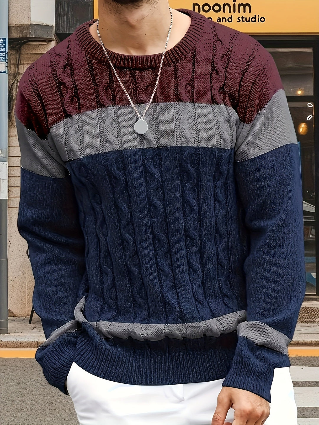 Mason | Classic Cable-Knit Pullover