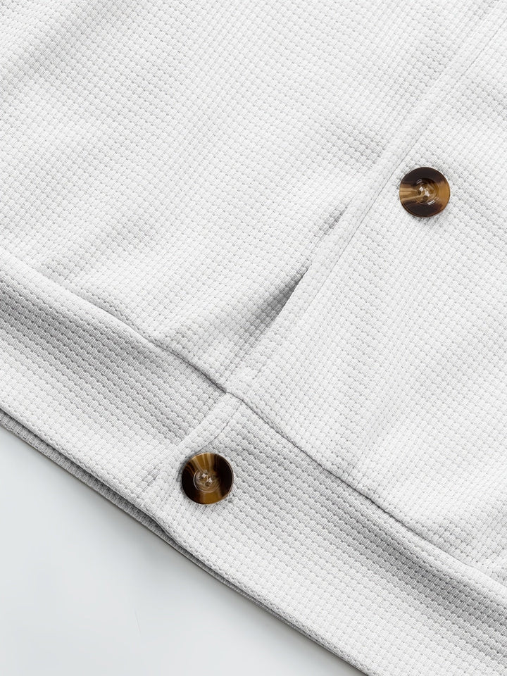 Foster | Textured Button-Up Jacket