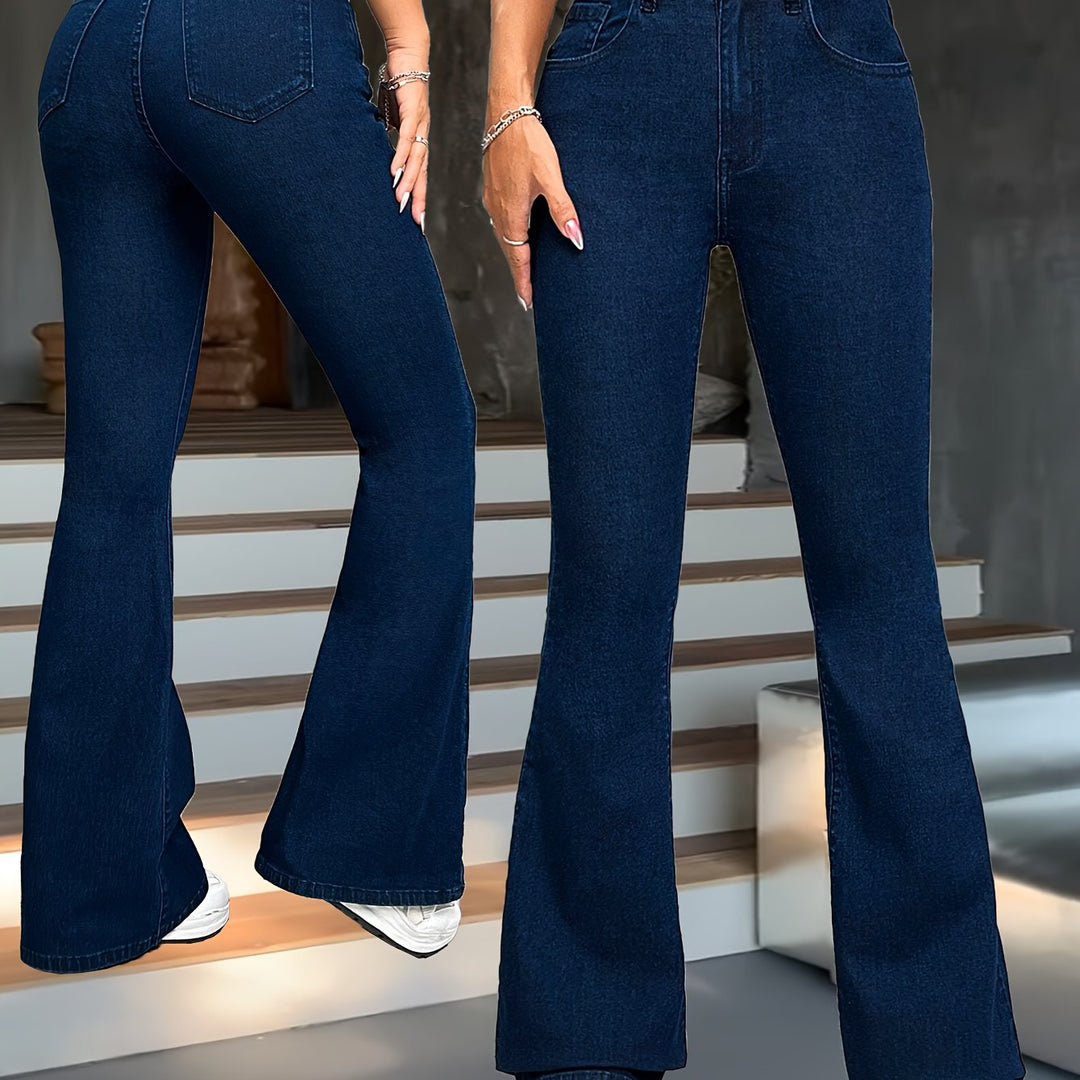 Winifred | High-Waisted Flared Trousers