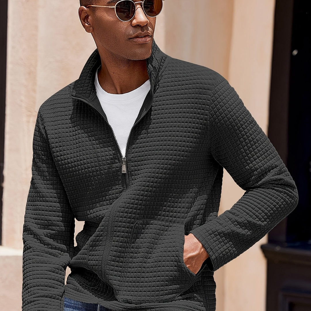 Hugo | Textured Zip-Up Jacket