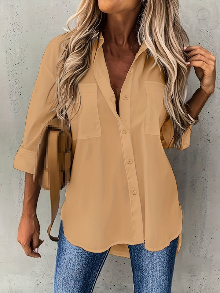 Naomi | Relaxed Button-Up Shirt