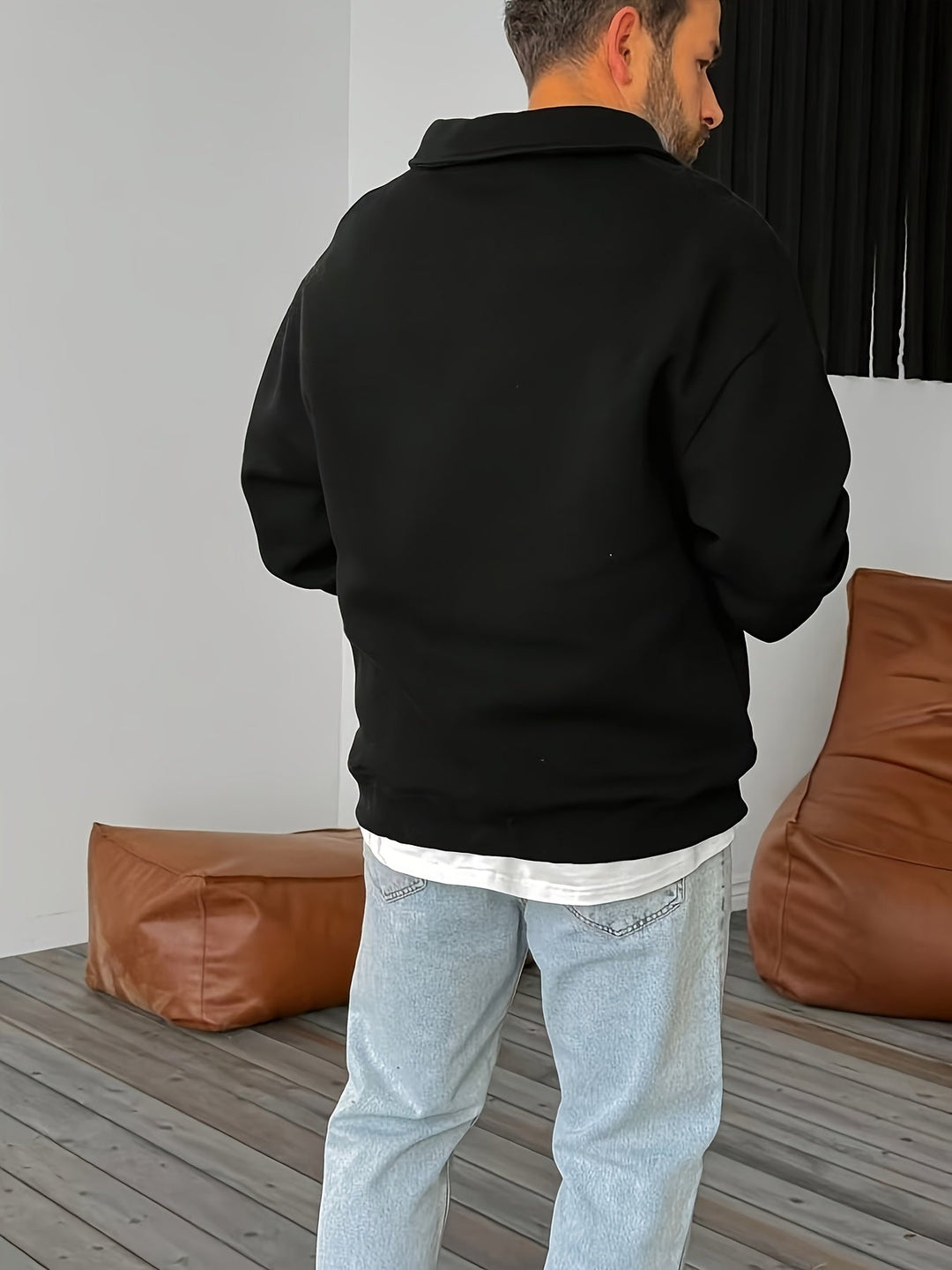 Nathaniel | Cozy Half-Zip Sweatshirt
