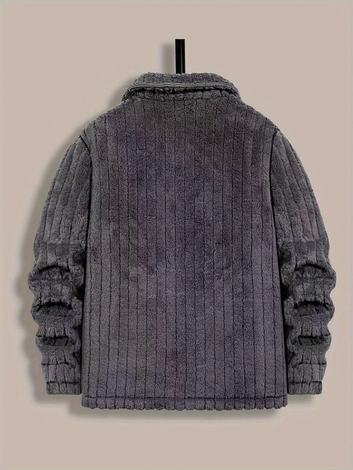 Owen | Textured Button-Up Jacket