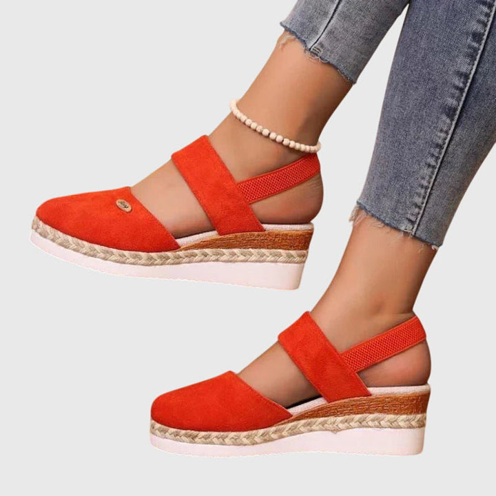 Ruth | Cushioned Wedge Sandals