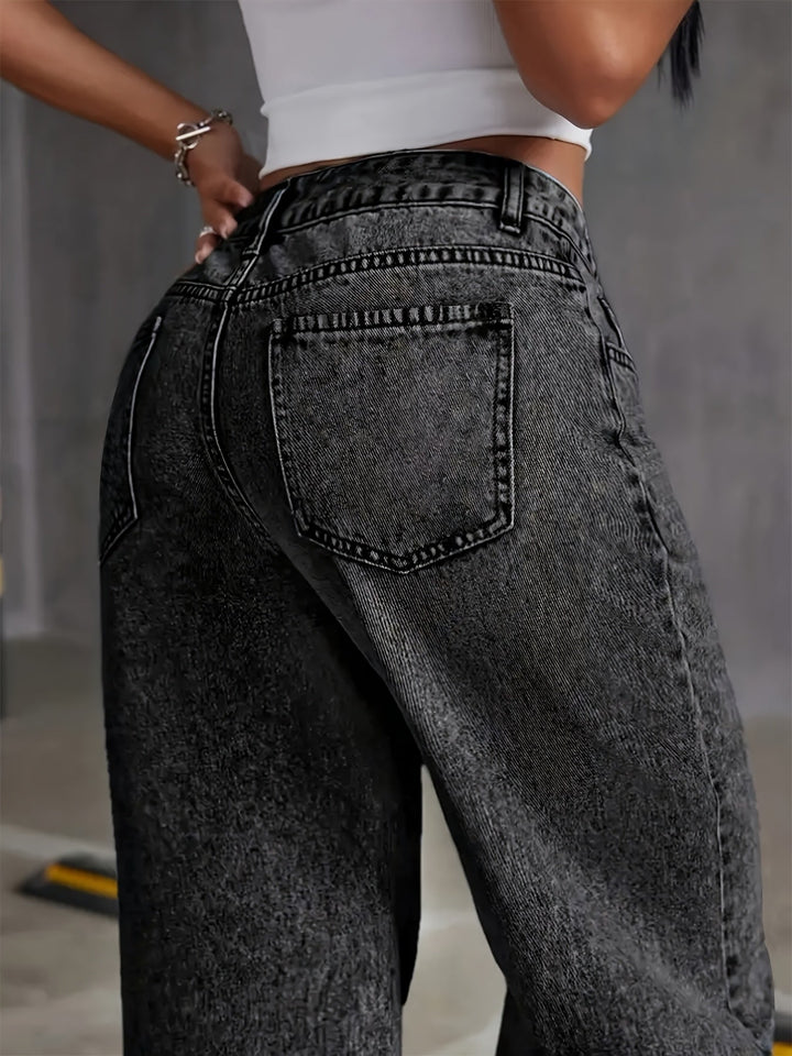 Tamsin | High-Waisted Wide-Leg Jeans