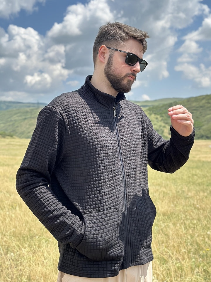 Hugo | Textured Zip-Up Jacket