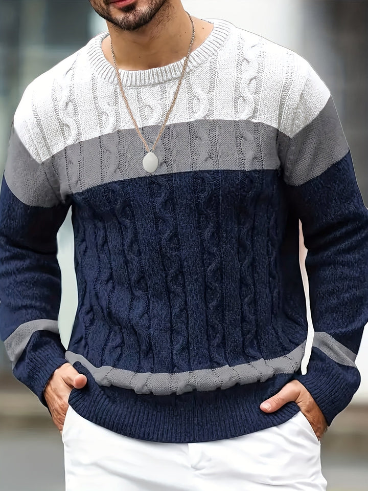 Mason | Classic Cable-Knit Pullover