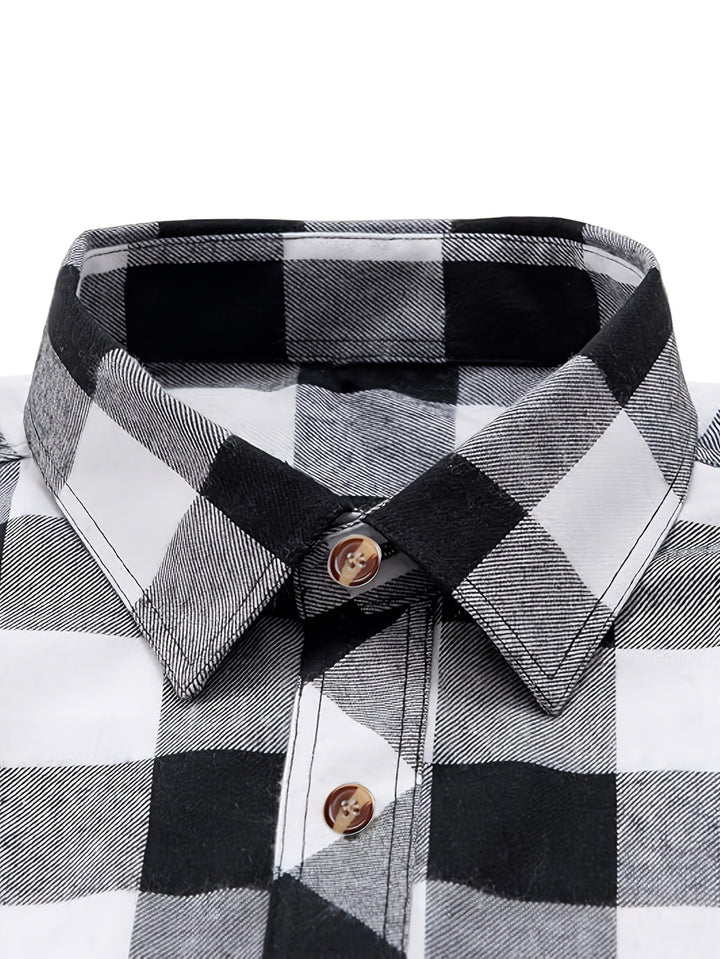 Everly | Relaxed Buffalo Check Shirt