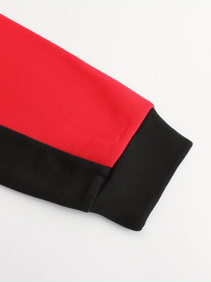 Bryce | colour Block Zip-Up Hooded Jacket