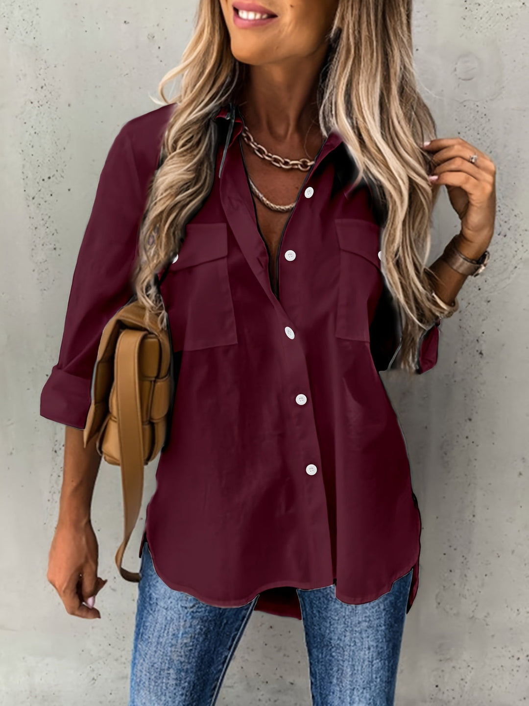 Katherine | Relaxed Button-Front Shirt